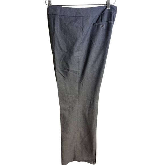 Anne Klein Womens Straight Leg Slacks Pants SIZE 16 Black Gray Classic Career - Picture 1 of 9